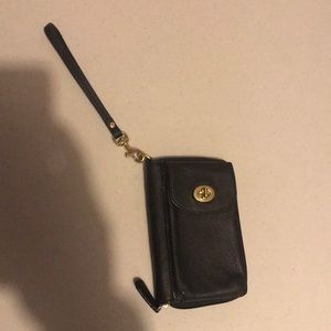 Coach wristlet wallet